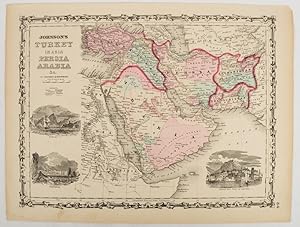 Johnson's Turkey in Asia, Persia, Arabia &c.