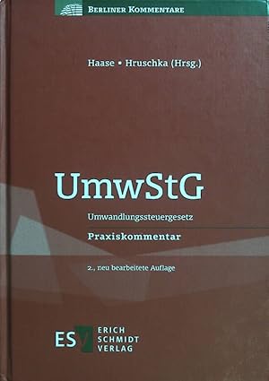 Immagine del venditore per UmwStG : Umwandlungssteuergesetz Praxiskommentar. venduto da books4less (Versandantiquariat Petra Gros GmbH & Co. KG)