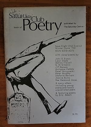 Seller image for THE SATURDAY CLUB BOOK OF POETRY: Issue 8: Volume Two: Number Four for sale by Uncle Peter's Books