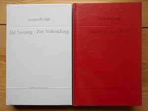 Ausgewählte Werke (2 Bde.) Mit Gesang: Zur Vollendung - Gedichte ; Blätter in den Wind. Gespräche...