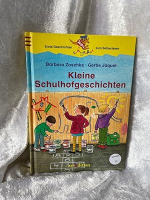 Bild des Verkufers fr Kleine Schulhofgeschichten (Knguru - Erste Geschichten zum Selberlesen / Ab 7 Jahre) Barbara Zoschke. Mit Bildern von Gertie Jaquet / Knguru : Erste Geschichten zum Selberlesen zum Verkauf von Antiquariat Jochen Mohr -Books and Mohr-