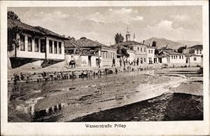 Seller image for Ansichtskarte / Postkarte Prilep Mazedonien, Wasserstrae for sale by akpool GmbH