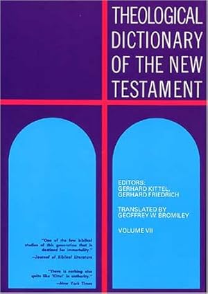 Imagen del vendedor de Theological Dictionary of the New Testament (Volume VII) a la venta por Pieuler Store