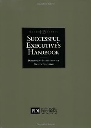 Image du vendeur pour Successful Executives Handbook mis en vente par Pieuler Store