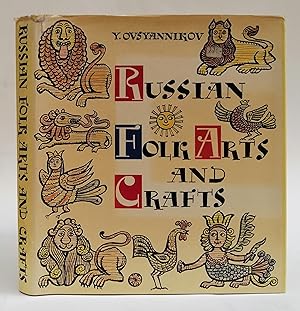 Imagen del vendedor de Russian Folk Arts and Crafts. With many pictures a la venta por Der Buchfreund