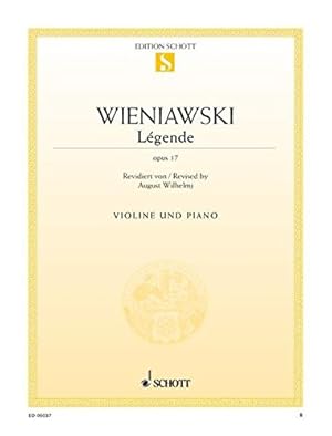 Seller image for Legende, Op. 17 (VIOLON) for sale by Pieuler Store