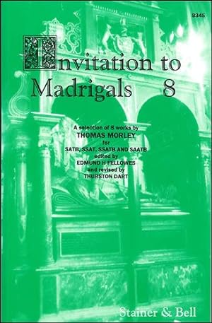 Immagine del venditore per Invitation To Madrigals: Book 8 venduto da WeBuyBooks