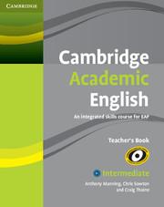 Bild des Verkufers fr Cambridge Academic English B1+ Intermediate Teacher\ s Book zum Verkauf von moluna