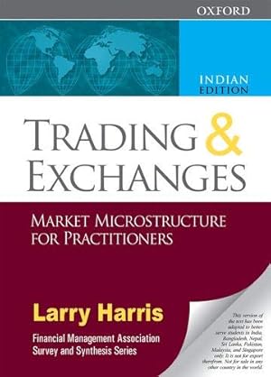 Imagen del vendedor de Trading and Exchanges: Market Microstructure for Practitioners a la venta por Pieuler Store