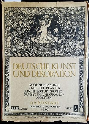 Deutsche Kunst und Dekoration. XXIV. Jahrgang, Heft 1/2, Oktober/November 1920