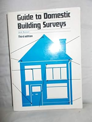 Imagen del vendedor de Guide to Domestic Building Surveys a la venta por WeBuyBooks