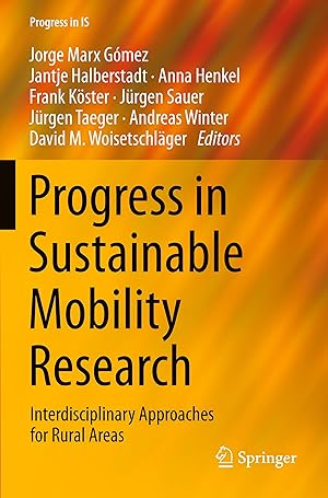 Immagine del venditore per Progress in Sustainable Mobility Research venduto da moluna