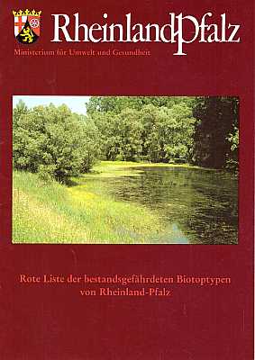 Seller image for Rote Liste der bestandsgefhrdeten Biotoptypen von Rheinland-Pfalz (Stand 1.12.1989) for sale by ConchBooks