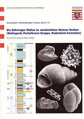 Seller image for Die Bohrungen Wallau im nordstlichen Mainzer Becken (Rotliegend, Pechelbronn-Gruppe, Bodenheim-Formation) for sale by ConchBooks