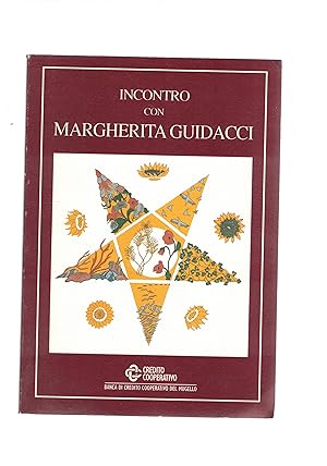 Seller image for Incontro con margherita Guidacci, antologia di poesie scelte. for sale by Libreria Gull