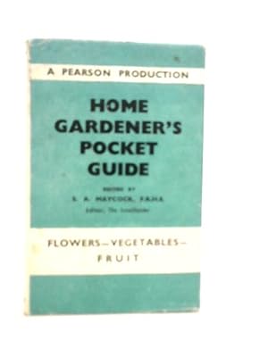 Bild des Verkufers fr Home gardener's pocket guide zum Verkauf von World of Rare Books