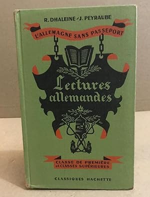 Seller image for Lectures allemandes / classe de premiere et classes superieures for sale by librairie philippe arnaiz