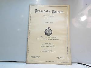 Seller image for Prabuddha Bharata or Awakened India. April 1933 for sale by JLG_livres anciens et modernes