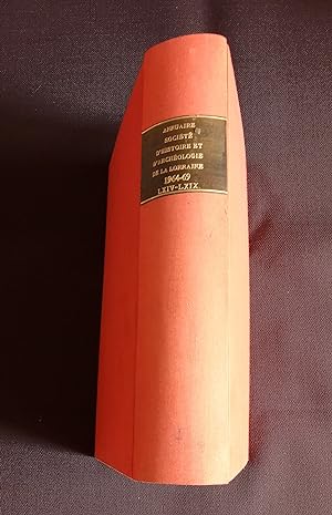 Annuaire de la société d'histoire et d'archéologie de la Lorraine 1964-69