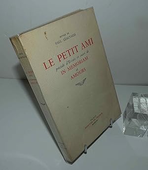 Bild des Verkufers fr Le petit ami prcd d'Essais et suivi de In memoriam et amours. Oeuvres de PAUL LAUTAUD. Mercure de France. Paris. 1956. zum Verkauf von Mesnard - Comptoir du Livre Ancien