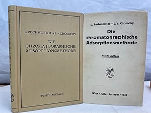 Imagen del vendedor de Die chromatographische Adsorptionsmethode : Grundlagen, Methodik, Anwendungen. L. Zechmeister ; L. von Cholnoky a la venta por Antiquariat Bler