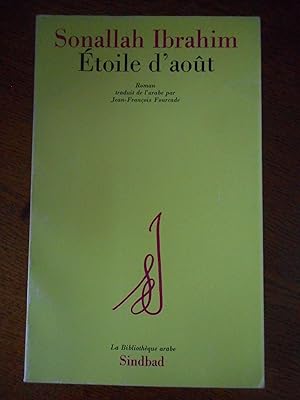 Image du vendeur pour Etoile d'aout - Roman traduit de l'arabe par Jean-Francois Fourcade mis en vente par Frederic Delbos
