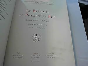 Imagen del vendedor de Le Brviaire De Philippe Le Bon - Brviaire Parisien Du Xve Sicle, tome I a la venta por JLG_livres anciens et modernes