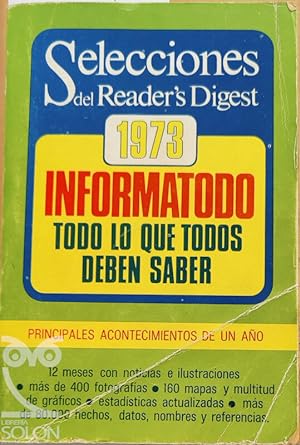 Seller image for 1973. Informatodo. Todo lo que todos deben saber for sale by LIBRERA SOLN