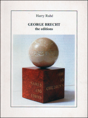 Imagen del vendedor de George Brecht: The Editions. (English) a la venta por Antiquariat UEBUE