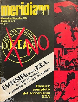 Revista Meridiano 11-12 1974. Monográfico E.T.A