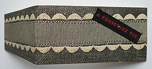 Image du vendeur pour A folding business card for Christine Risley. Circa 1960. mis en vente par Roe and Moore