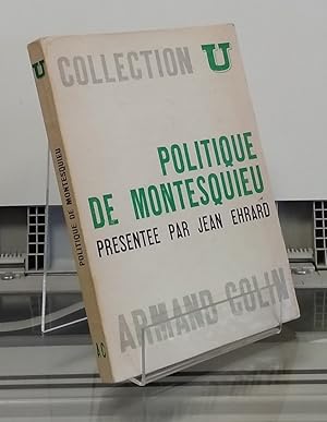 Image du vendeur pour Politique de Montesquieu mis en vente par Librera Dilogo