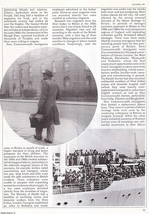 Immagine del venditore per The New Commonwealth Migrants, 1945-62. An original article from History Today, 1985. venduto da Cosmo Books