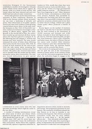 Immagine del venditore per Enemy Aliens? Britain's 1940 Internment Policy and its Human Dimension. An original article from History Today, 1990. venduto da Cosmo Books