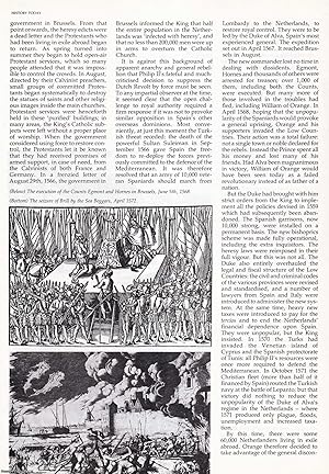 Imagen del vendedor de The Origins of the Dutch Revolt: William of Orange 1533-1584. An original article from History Today, 1984. a la venta por Cosmo Books