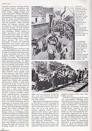 Seller image for The Part Played by the Resistance Movements: The Liberation of Europe. An original article from History Today, 1984. for sale by Cosmo Books