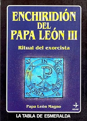 Immagine del venditore per Enchiridin Del Papa Len III: Ritual Del Exorcista (Spanish Edition) venduto da Von Kickblanc