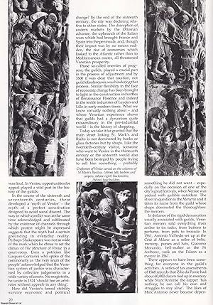 Imagen del vendedor de In Place of Strife: the Guilds and the Law in Renaissance Venice. An original article from History Today, 1984. a la venta por Cosmo Books