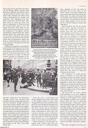 Imagen del vendedor de Eastern Europe between the Wars. An original article from History Today, 1990. a la venta por Cosmo Books