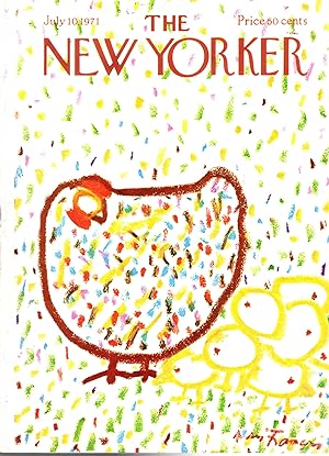 Seller image for The New Yorker Magazine, July 10, 1971 for sale by Dorley House Books, Inc.
