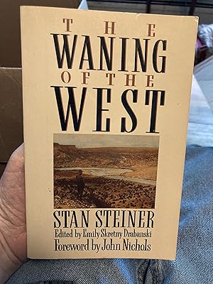 Seller image for The Waning of the West for sale by A.C. Daniel's Collectable Books