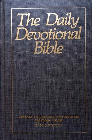 Bild des Verkufers fr Holy Bible: The Daily Devotional Bible : Good News Bible With Daily Devotions zum Verkauf von Kayleighbug Books, IOBA