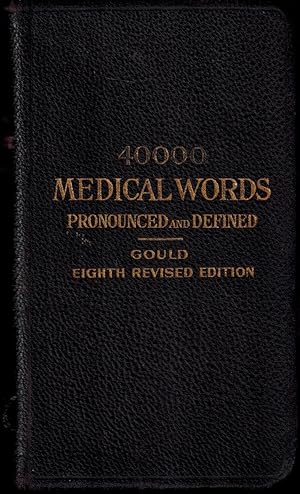 Seller image for A Pocket Medical Dictionary - 40000 Medical Words for sale by UHR Books