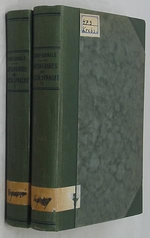 Imagen del vendedor de Antibarbarus der Lateinischen Sprache (Two Volume Set) a la venta por Powell's Bookstores Chicago, ABAA