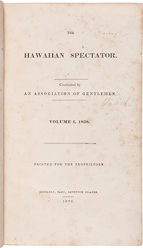 THE HAWAIIAN SPECTATOR