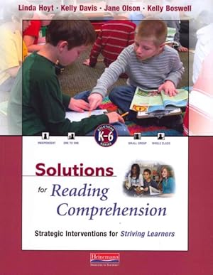 Immagine del venditore per Solutions for Reading Comprehension : Strategic Interventions for Striving Learners venduto da GreatBookPricesUK