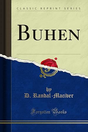 Imagen del vendedor de Buhen (Classic Reprint) a la venta por Forgotten Books