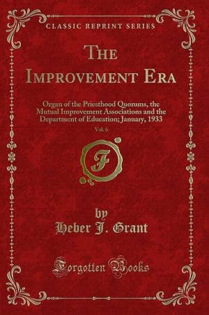 Image du vendeur pour The Improvement Era, Vol. 6 (Classic Reprint) mis en vente par Forgotten Books