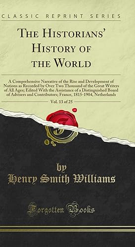 Seller image for The Historians' History of the World, Vol. 13 of 25 (Classic Reprint) for sale by Forgotten Books