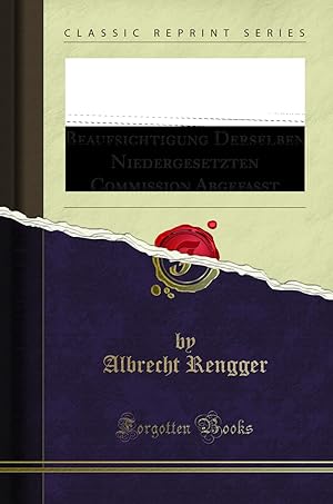 Seller image for Bericht  ber die Armen-Erziehungs-Anstalt in Hofwyl (Classic Reprint) for sale by Forgotten Books